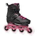 Patine cu rotile pentru femei Rollerblade  Lightning 90 W Black/Sangria