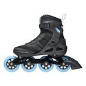 Patine cu rotile pentru femei Rollerblade  Macroblade 84 BOA W Black/Powder Blue