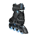 Patine cu rotile pentru femei Rollerblade  Macroblade 84 BOA W Black/Powder Blue