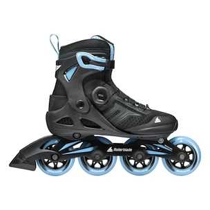 Patine cu rotile pentru femei Rollerblade  Macroblade 84 BOA W Black/Powder Blue  EUR 38