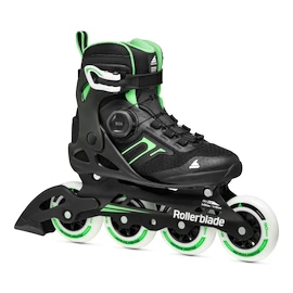Patine cu rotile pentru femei Rollerblade Macroblade 90 BOA W Black/Mint