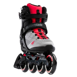 Patine cu rotile pentru femei Rollerblade  MACROBLADE 90 W Grey/Pink