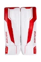 Plăcuțe pentru portari Bauer  Shadow White/Red Senior