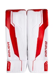 Plăcuțe pentru portari Bauer Shadow White/Red Senior