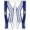 Plăcuțe pentru portari BRIAN'S Iconik X White/Blue Senior 36 + 1 inch