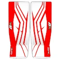 Plăcuțe pentru portari BRIAN'S Iconik X White/Red Senior 36 + 1 inch
