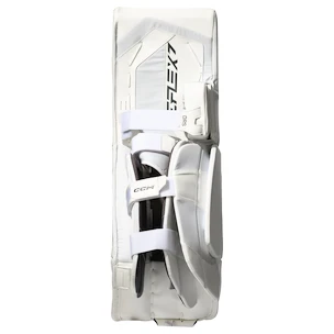 Plăcuțe pentru portari CCM Eflex 7.9 White Senior 34 + 1 inch