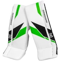 Plăcuțe pentru portari Warrior Ritual G7 White/Black/Green Youth 20 + 0,5 inci