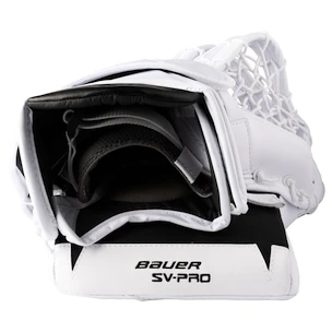 Prinzătoare Bauer  SV-PRO White/Black Senior pentru mâna stângă (regular)