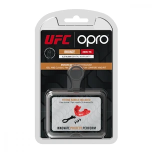 Protecție pentru dinți Opro  BRONZE UFC Red Senior