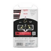 Protecție pentru dinți Opro  GOLD BRACES Black/Gold Senior