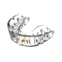Protecție pentru dinți Opro  Gold Clear Senior