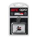 Protecție pentru dinți Opro  SILVER UFC Red/Black Senior