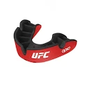Protecție pentru dinți Opro  SILVER UFC Red/Black Senior