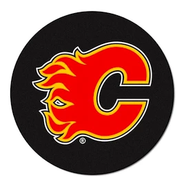 Puc de hochei Inglasco Inc. Logo Blister Calgary Flames