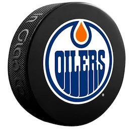 Puc de hochei Inglasco Inc. Logo Blister Edmonton Oilers