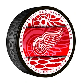 Puc de hochei Inglasco Inc. Medallion Blister Detroit Red Wings