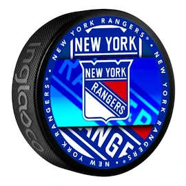 Puc de hochei Inglasco Inc. Medallion Blister New York Rangers