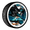Puc de hochei Inglasco Inc.  Medallion Blister San Jose Sharks