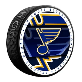 Puc de hochei Inglasco Inc. Medallion Blister St. Louis Blues