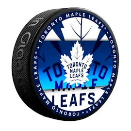 Puc de hochei Inglasco Inc. Medallion Blister Toronto Maple Leafs