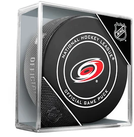 Puc de hochei Inglasco Inc. Official Game Puck Carolina Hurricanes