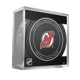 Puc de hochei Inglasco Inc. Official Game Puck New Jersey Devils