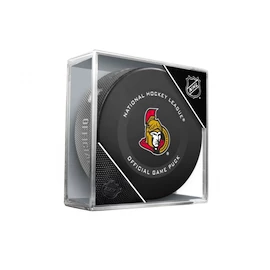 Puc de hochei Inglasco Inc. Official Game Puck Ottawa Senators