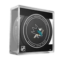 Puc de hochei Inglasco Inc.  Official Game Puck San Jose Sharks