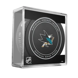 Puc de hochei Inglasco Inc. Official Game Puck San Jose Sharks