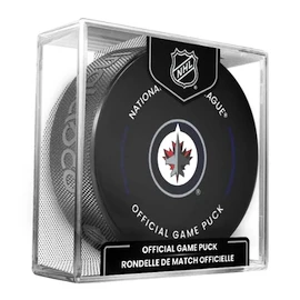 Puc de hochei Inglasco Inc. Official Game Puck Winnipeg Jets