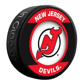 Puc de hochei Inglasco Inc. Retro Blister New Jersey Devils