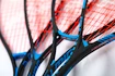 Rachetă de squash Salming  Fusione Feather Racket Black/Cyan