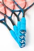 Rachetă de squash Salming  Fusione Feather Racket Black/Cyan
