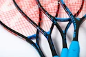 Rachetă de squash Salming  Grit Feather Racket Black/Cyan