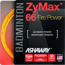 Racordaj badminton Ashaway ZyMax 66 Fire Power Orange