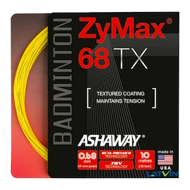 Racordaj badminton Ashaway Zymax 68 TX Optic Yellow Set
