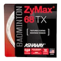 Racordaj badminton Ashaway  Zymax 68 TX White Set