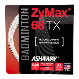 Racordaj badminton Ashaway Zymax 68 TX White Set