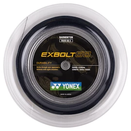 Racordaj badminton Yonex Exbolt 68 Black (200 m)