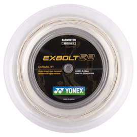 Racordaj badminton Yonex Exbolt 68 White (200 m)