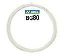 Racordaj badminton Yonex  Micron BG80 White (0.68 mm)