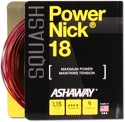 Racordaj de squash Ashaway  PowerNick 18 Zyex Red 1,15 mm