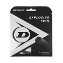 Racordaj de tenis Dunlop  Explosive Spin Black 1.25 Set (12 m)