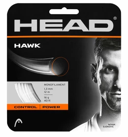 Racordaj de tenis Head Hawk White 1.25 mm (12 m)