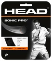 Racordaj de tenis Head  Sonic Pro 17 Black 1.25 mm (12 m)