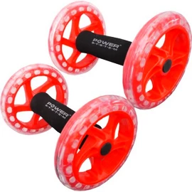 Roată de exerciții Power System Twin Core Ab Wheels