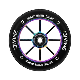 Roată de rezervă Divine Spoked 110mm Neochrome
