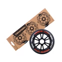 Roți inline Tempish  RADICAL 110 mm 85A Black 3-Pack