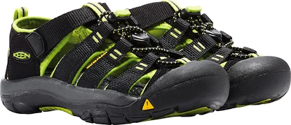 Sandale pentru copii Keen  Newport H2 JR Black/Lime Green